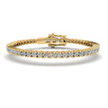 18K Gold Diamond Tennis Bracelet 1.3ct — view 1