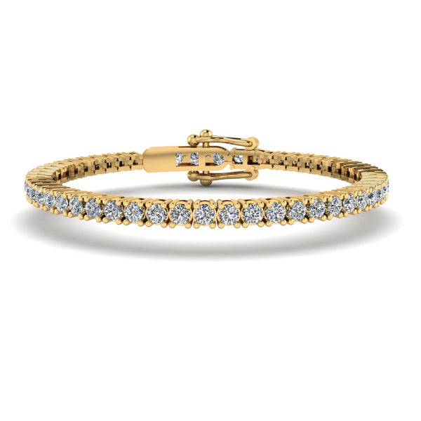 18K Gold Diamond Tennis Bracelet 1.3ct — view 1