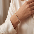 14K Gold Diamond Tennis Bracelet 2.2ct — view 4