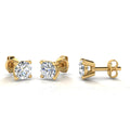 9K Gold Diamond Stud Earrings 0.30ct — view 1
