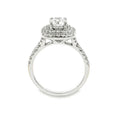 Opulence Double Halo Engagement Ring — main view