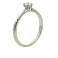Classic Four-Claw Solitaire Engagement Ring, view 2