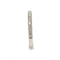 Diamond Half-Eternity Band, 18K Gold, view 3