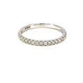 Diamond Half-Eternity Band, 18K Gold, view 4