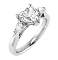 Lyra Trilogy Engagement Ring — main view