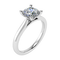 Venus Solitaire Engagement Ring, view 2