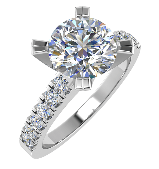 Trilogy Engagement Ring